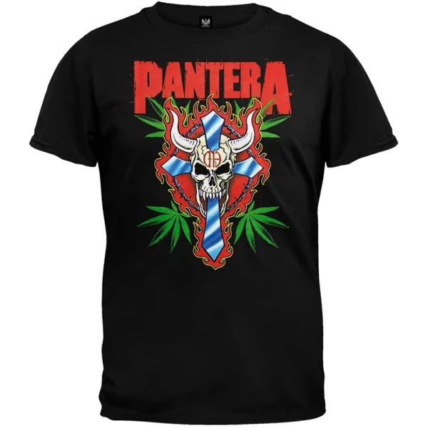 Pantera Band Black Concert T- Shirt, Pantera Reunion Tour Dates T ...