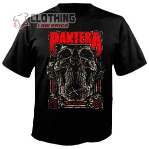 Pantera Concerts 2023 T- Shirt, Metallica Pantera Tour T- Shirt, Pantera Rockville T- Shirt, Pantera Reunion Tour Dates Merch