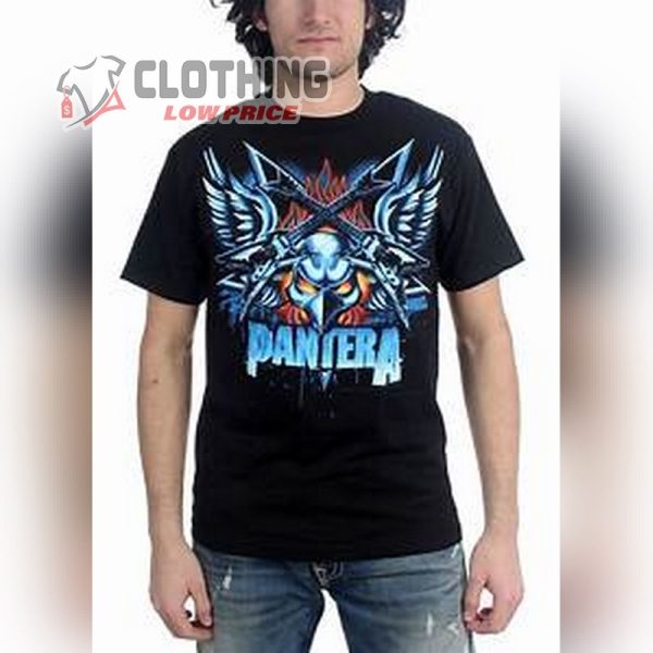 Pantera Concerts 2023 T- Shirt, Pantera Far Beyond Driven Songs T- Shirt, Pantera Pantera Wings Mens T- Shirt