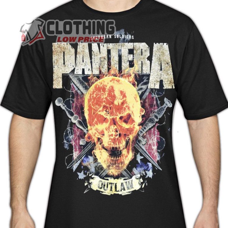 Pantera Concerts 2023 T Shirt, Pantera Tour 2023 Tickets T Shirt