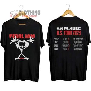 Pearl Jam Alive US Tour Dates 2023 Merch Pearl Jam 2023 US Tour Shirt Pearl Jam Albums T Shirt 2