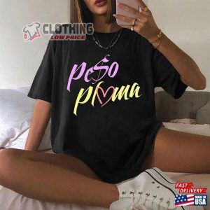 Peso Pluma Album US Tour 2023 Playlist Merch, Peso Pluma World Tour Shirt, Vintage Peso Pluma Tour T-Shirt
