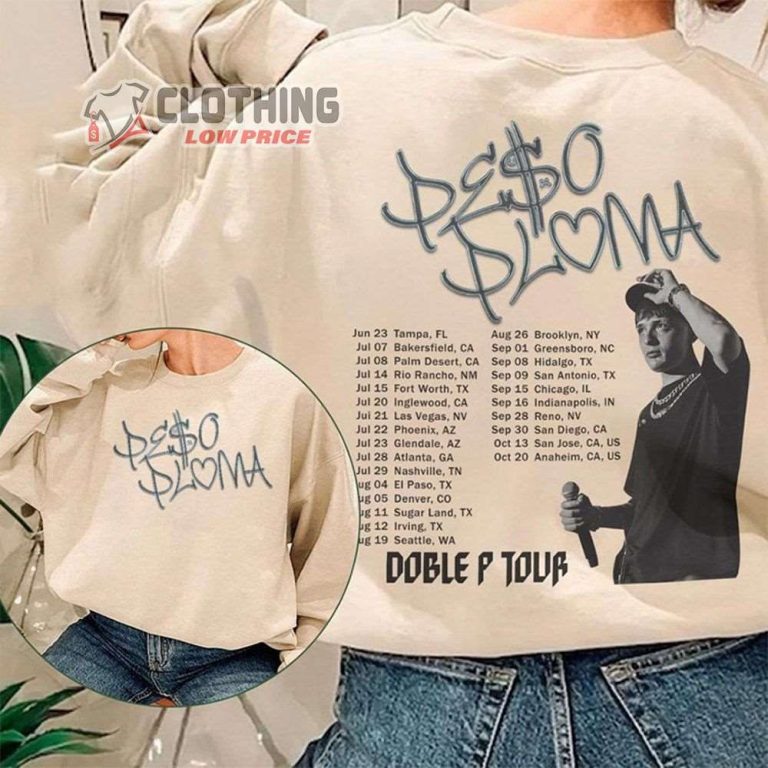 Peso Pluma Music Tour Dates 2023 Merch, Peso Pluma Doble P Tour 2023 ...