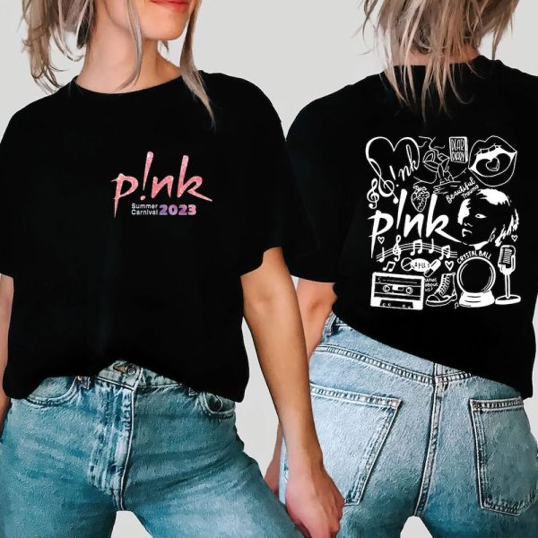 Pink Beautiful Trauma Merch, Pink Summer Carnival 2023 Tour Shirt, Pink Album World Tour 2023 T-Shirt