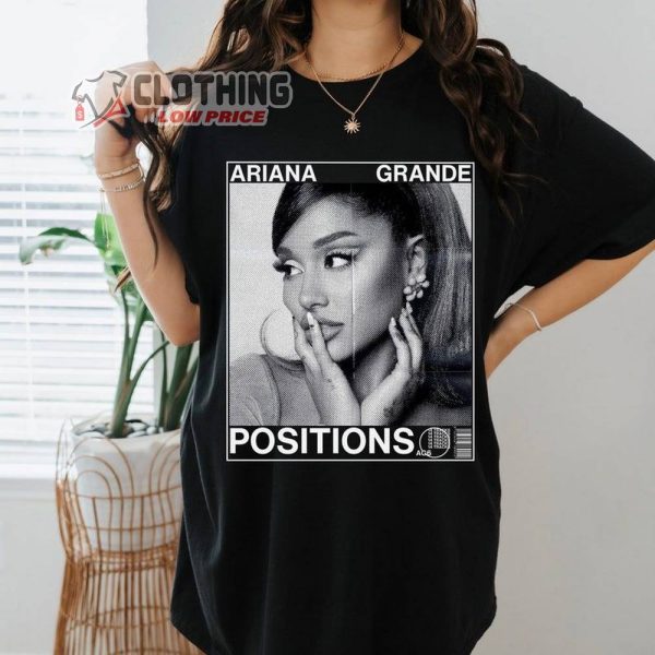 Positions Album Ariana Grande Merch, Positions Era Shirt, Ariana Grande New Song T-Shirt