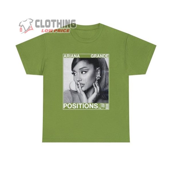 Positions Album Ariana Grande Merch, Positions Era Shirt, Ariana Grande New Song T-Shirt