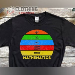 Retro Mathematics Subtract T Shirt Sheeran Shirt Mathematics Tour Tee 1