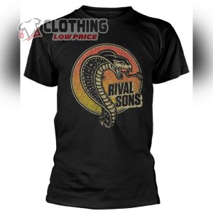 Rival Sons American Rock Band Moon Phases T- Shirt, Rival Sons Band ...