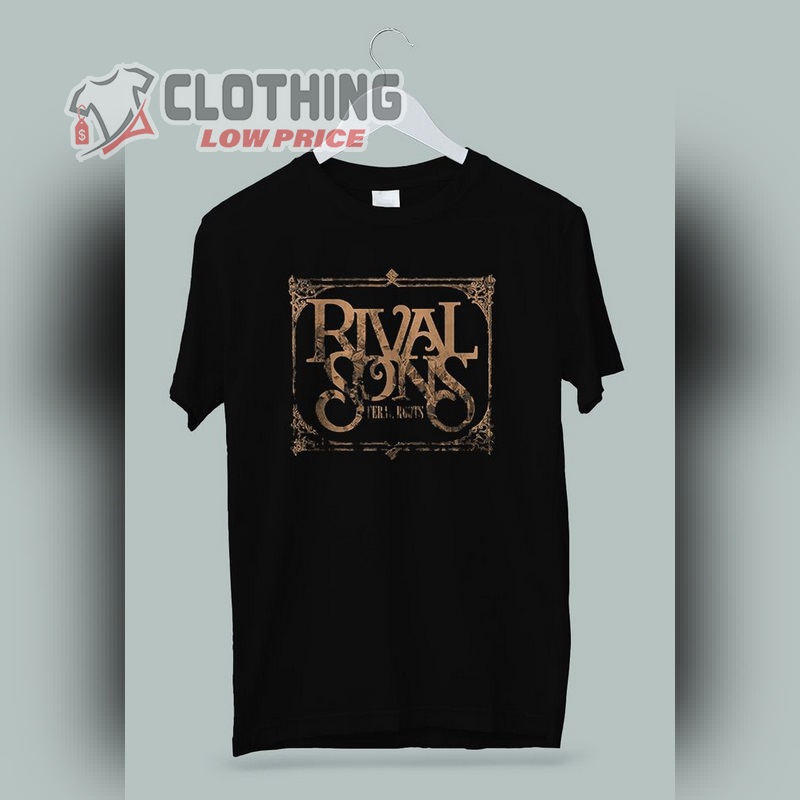 realistisk dollar Ovenstående Rival Sons Tour Dates T- Shirt, Rival Sons American Rock Band Roots Frame T-  Shirt, Rival Sons Band Members Merch - ClothingLowPrice