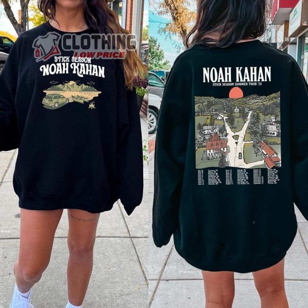 Stick Season Tour Dates 2023 Noah Kahan Merch, Vintage Noah Kahan Stick Season Country Music T-Shirt