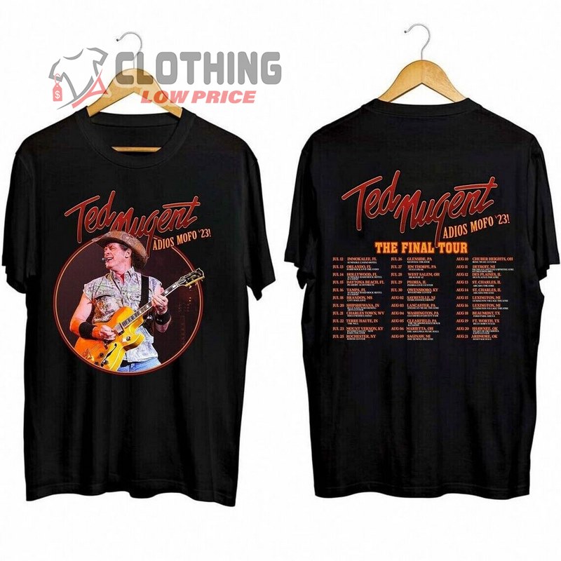 tvetydig Mount Vesuv rekruttere Ted Nugent Adios Mofo 2023 Tour T- Shirt Concert Music Gift For Fans, Rival  Sons Band Members T- Shirt, Rival Sons Band Tour Merch - ClothingLowPrice