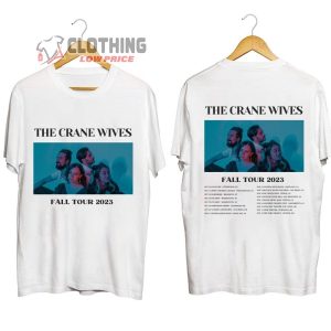 The Crane Wives Fall Tour 2023 Setlist Merch The Crane Wives 2023 Concert Shirt The Crane Wives Tickets 2023 Live Tour Dates T Shirt 1