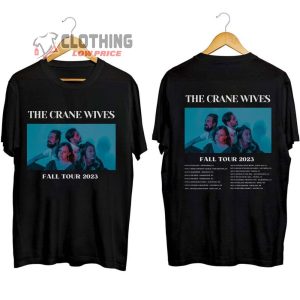 The Crane Wives Fall Tour 2023 Setlist Merch, The Crane Wives 2023 Concert Shirt, The Crane Wives Tickets 2023 Live Tour Dates T-Shirt