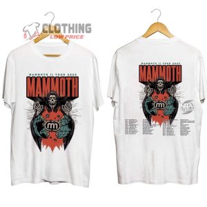 The Mammoth II Tour With Nita Strauss 2023 Tour Merch, The Mammoth WVH Band Shirt, The Mammoth II Tour 2023 Tickets T-Shirt