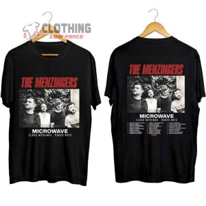 The Menzingers With Microwave – Cloud Nothings – Rodeo Boy Merch, Rodeo Boys North American Headline Tour Shirt, The Menzingers 2023 Concert T-Shirt