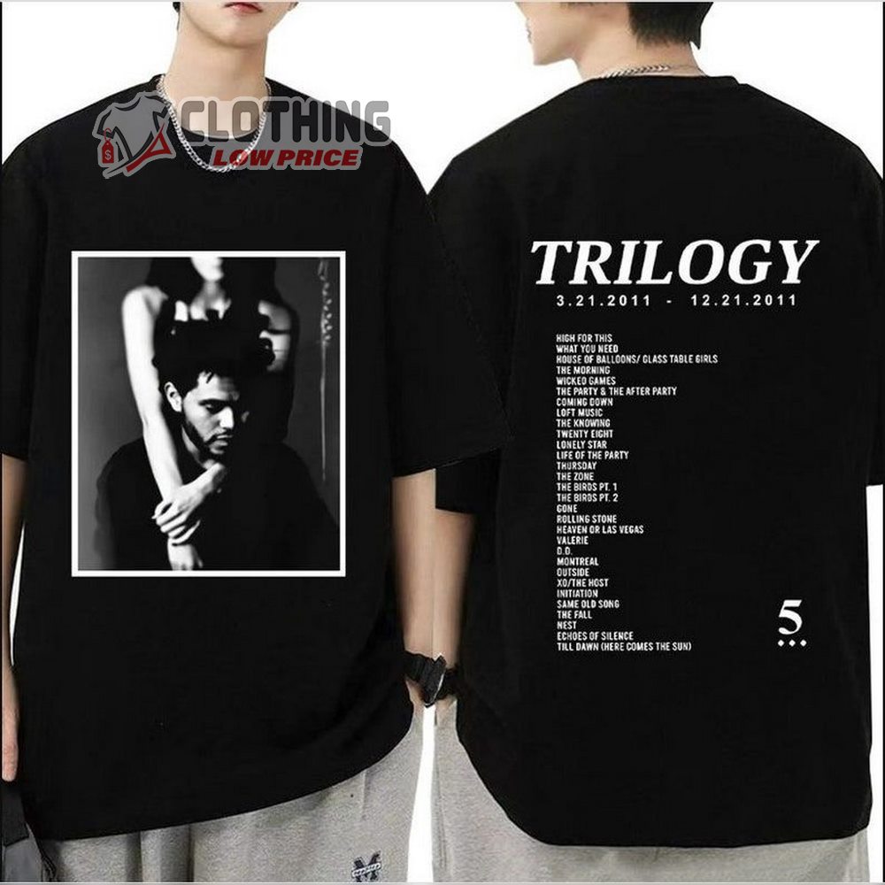 Urban Outfitters The Weeknd Trilogy Hoodie Sweatshirt in Black for Men