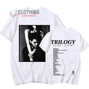 The Weeknd Trilogy 2023 Tour Tshirt, The Weeknd Unisex T-Shirt