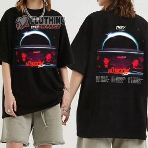 They. N� Moon Tour Setlists 2023 Shirt, They. Band Shirt, They. 2023 Concert Music Merch