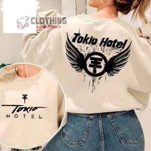 Tokio Hotel Music World Tour 2023 Short Sleeve Unisex T Shirt Tokio Hotel Logo Merch Tokio Hotel Concert Tee Tom Kaulitz Shirt1