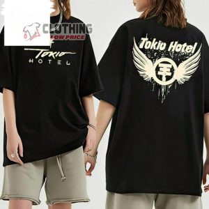 Tokio Hotel Music World Tour 2023 Short Sleeve Unisex T Shirt Tokio Hotel Logo Merch Tokio Hotel Concert Tee Tom Kaulitz Shirt3