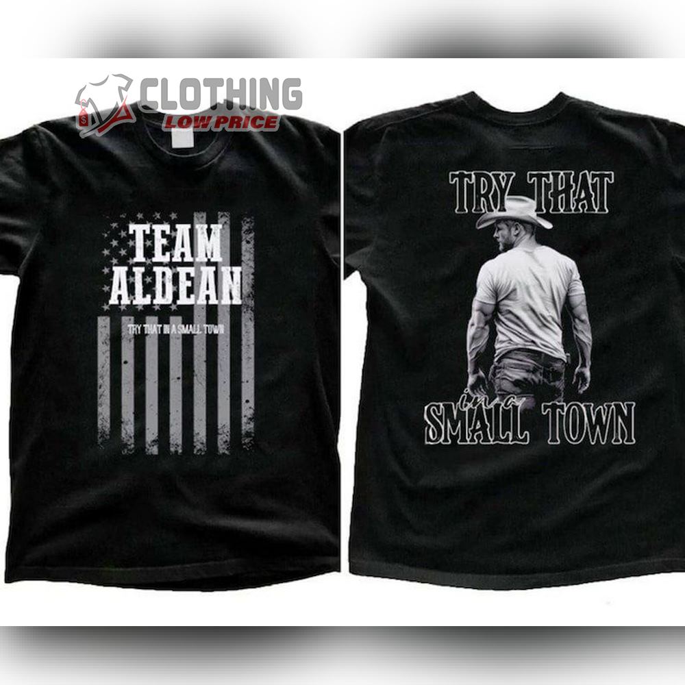 Jason Aldean US Flag Try That In A Small Town CUSTOM Baseball Jersey -   Worldwide Shipping