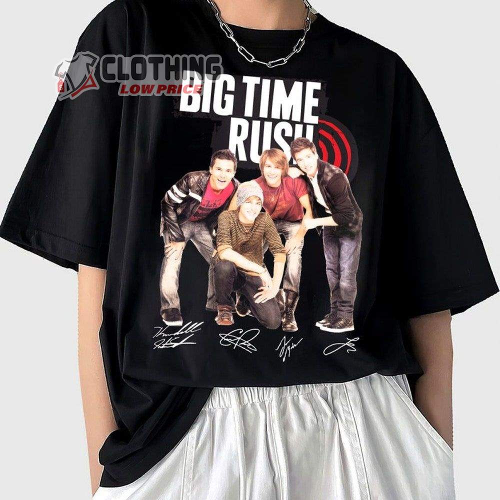 Big Time Rush Can't Get Enough Tour Dates Shirt, Big Time Rush Tour