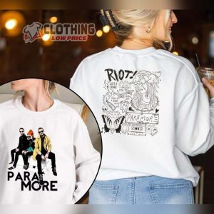 Vintage Paramore Band Unisex Shirt Paramore Rock Band Shirt Paramore 2023 Tour Merch2