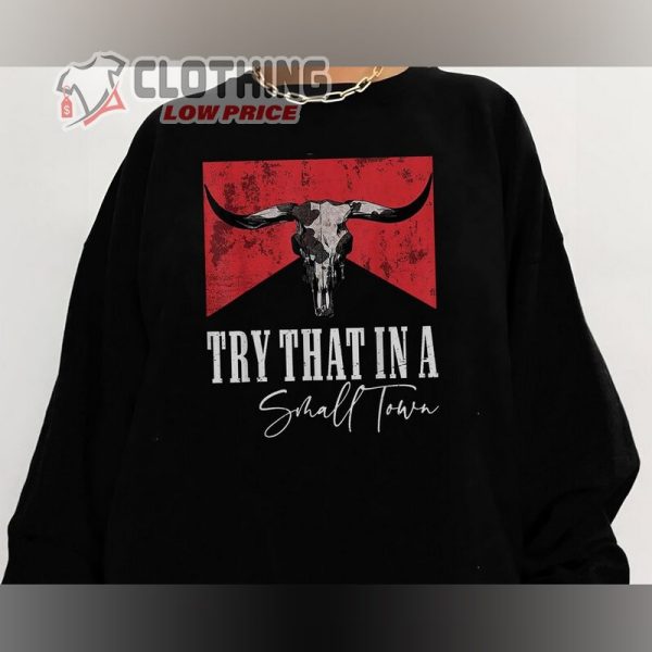 Vintage Try That In A Small Town T-Shirt, Jason Aldean Patriotic Cowboys Cowgirls Tee Sweatshirt, Jason Aldean Concert Shirt