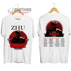 Zhu Grace Fall Tour 2023 Merch Zhu The Grace Tour 2023 Tickets Shirt Zhu Grace Tour 2023 With Noizu T Shirt 2