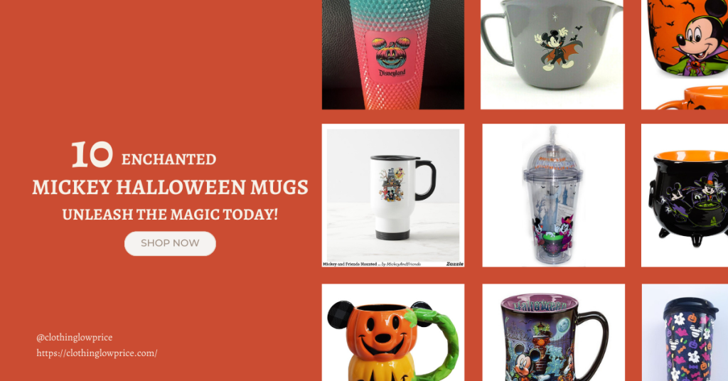 10 Enchanted Mickey Halloween Mugs – Unleash the Magic Today!