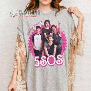5 Seconds Of Summer Funny T Shirt Vintage The Show 2023 Tour 5SOS Sweatshirt 5Sos Funny Shirt1 3