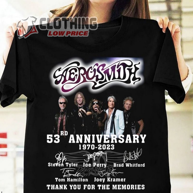 Aerosmith Farewell Tour 2023 Shirt, Aerosmith 2023-2024 Tour T-shirt ...