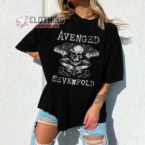 Avenged Sevenfold Music Band Est 99 Merch Avenged Sevenfold Music Band World Music Tour 2023 Tickets Shirt Vintage Avenged Sevenfold Band With Special Guests T Shirt 2