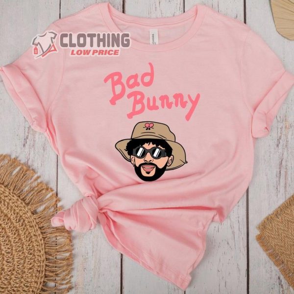 Bad Bunny Top Songs T-Shirt, El Conejo Malo Songs Shirt, Bad Bunny Un Verano Sin Ti Album Tee
