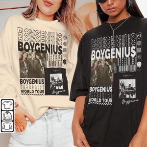 Boygenius Music Shirt, Vintage Boygenius World Tour 2023 Album Graphic Tee, Boygenius Tour 2023 Merch
