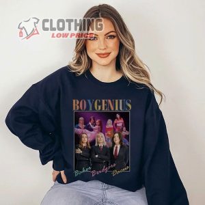 Boygenius Setlist 2023 T Shirt Boygenius 90s Design Merch The Record Band Label T Shirt Boygenius Band Shirt 3