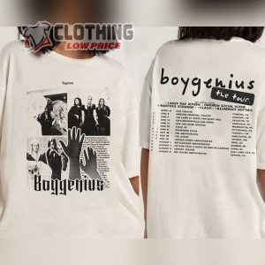 Boygenius Tour 2023 Shirt, Boygenius Setlist 2023 T- Shirt, Music Tour 2023 Shirt, Boygenius Songs Merch Trending Shirt