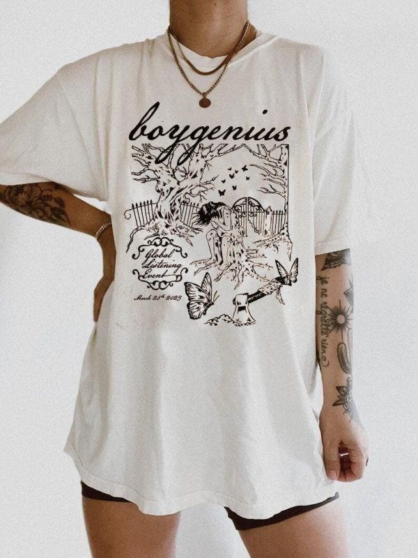 Boygenuis Tour Shirt, Rock Band Music Tour 2023, Boygenuis Band Tour Shirt, Boygenius Red Rocks Shirt