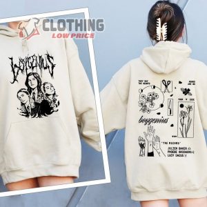 Boygenuiss Band Tour T Shirt Rock Music Tour 2023 Sweatshirt Boygenius Reset Setlist Hoodie 1