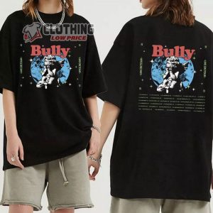 Bully Live On Tour 2023 Setlists Sweatshirt Bully Band T Shirt Bully Concert 2023 Shirts Bully 2023 Tour Merch2