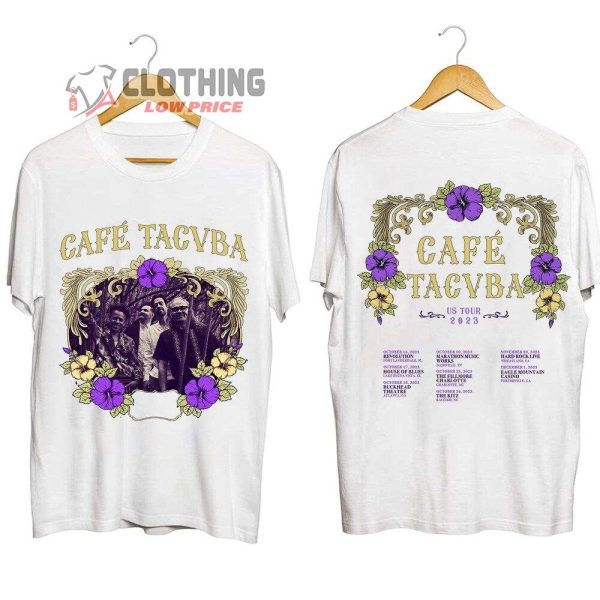 Cafe Tacvba US Tour Dates 2023 Merch, Cafe Tacvba Hollywood Bowl 2023 Shirt, Cafe Tacvba US Concert Tickets T-Shirt