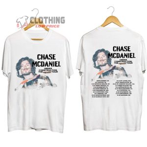 Chase Mcdaniel Under Construction The Project Tour 2023 Merch, Chase Mcdaniel American Idol Shirt, Chase Mcdaniel With Todd Michael & The Ghost Town Marshalls Tour 2023 Tickets T-Shirt