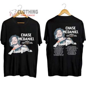Chase Mcdaniel Under Construction The Project Tour 2023 Merch, Chase Mcdaniel American Idol Shirt, Chase Mcdaniel With Todd Michael & The Ghost Town Marshalls Tour 2023 Tickets T-Shirt