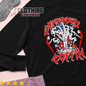 Corroded Coffin Skeleton Halloween Stranger Things Shirt Stranger Things Hhn Hoodie Hhn Hollywood 2023 Merch 3