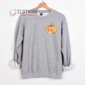 Cute Pumpkin Spice Sweatshirt Autumn Crewneck Sweatshirt Pumpkin Halloween Sweatshirt1 4