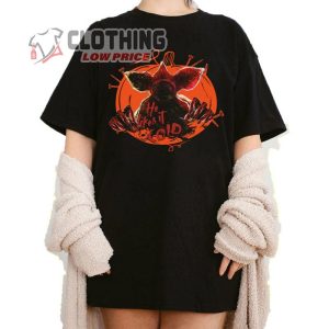 Demogorgon He Likes It Cold Stranger Things Halloween T-Shirt, Halloween Horror Nights 32 Stranger Things Merch