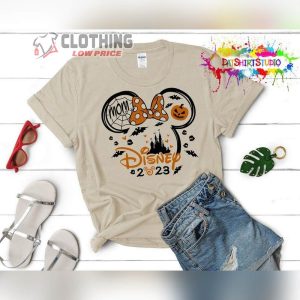 Disney Vacation 2023 Halloween Shirt Disney Halloween Custom Shirts Mickey Disney Family Tee Merch1 1