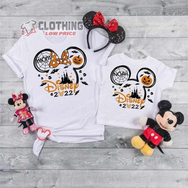 Disney Vacation 2023 Halloween Shirt, Disney Halloween Custom Shirts, Mickey Disney Family Tee Merch