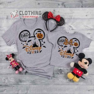 Disney Vacation 2023 Halloween Shirt Disney Halloween Custom Shirts Mickey Disney Family Tee Merch1 3