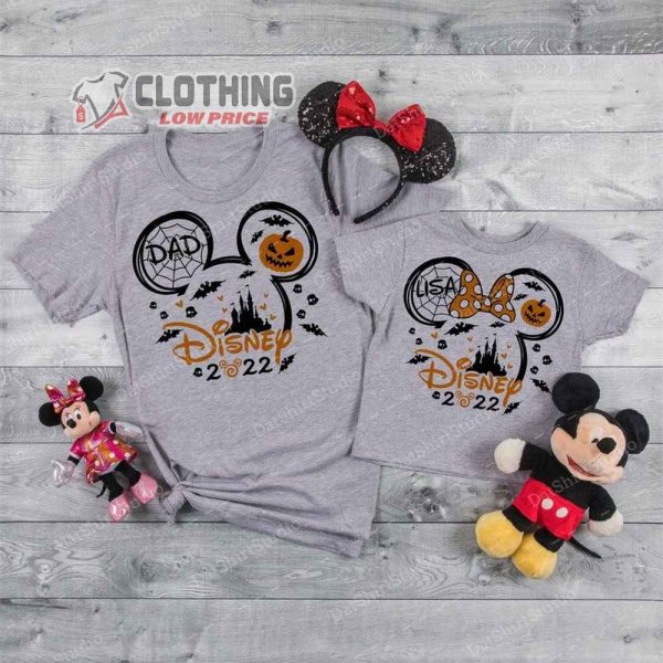 Disney Vacation 2023 Halloween Shirt, Disney Halloween Custom Shirts, Mickey Disney Family Tee Merch